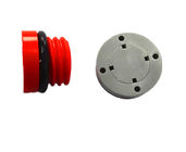 Durable Mechanical Plastic Vent Plug M18 * 2.5mm Waterproof For Battery Vent