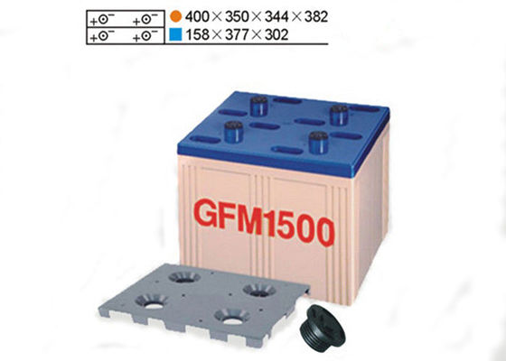 GFM 2V 1500AH Capacity Custom Plastic Injection Molding Battery Shell