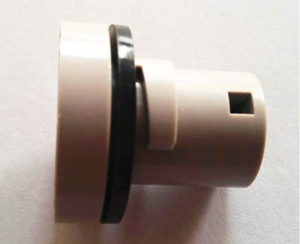 Light Grey Plastic Vent Plug Protective Vent Valve Durable For Lead Acid Battery