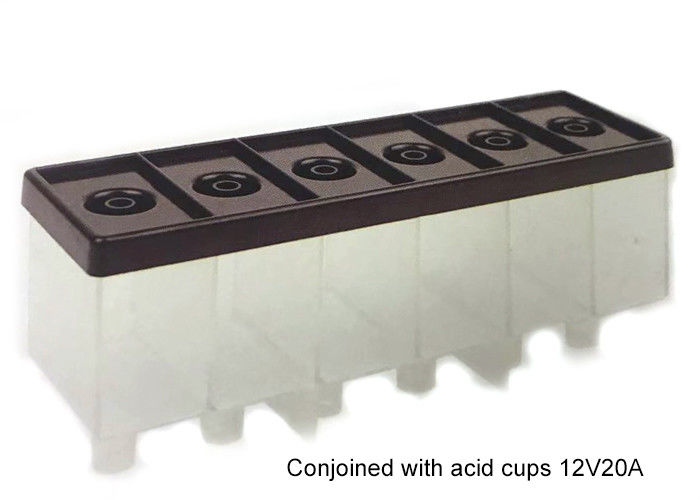 Conjoined With Acid Cups 12V12A /20A Plastic Injection Mould For Battery Series
