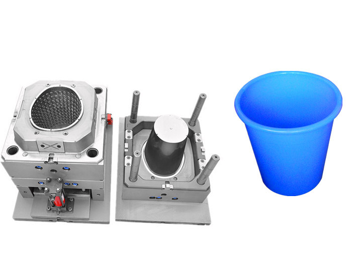 Hot Runner ABS Plastic Bucket Mould High Precision Polishing Performance For Home Appliance